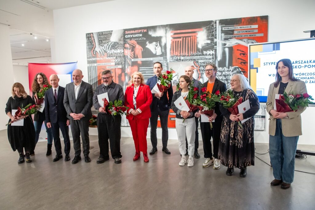 Awarding of artistic scholarships, photo by Andrzej Goiński/UMWKP