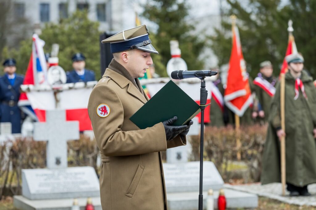 Obchody Narodowego Dnia Pamięci Żołnierzy Wyklętych, Bydgoszcz, fot. Tomasz Czachorowski/eventphoto dla UMWKP National Remembrance Day of the Cursed Soldiers, Bydgoszcz, photo: Tomasz Czachorowski/eventphoto for UMWKP