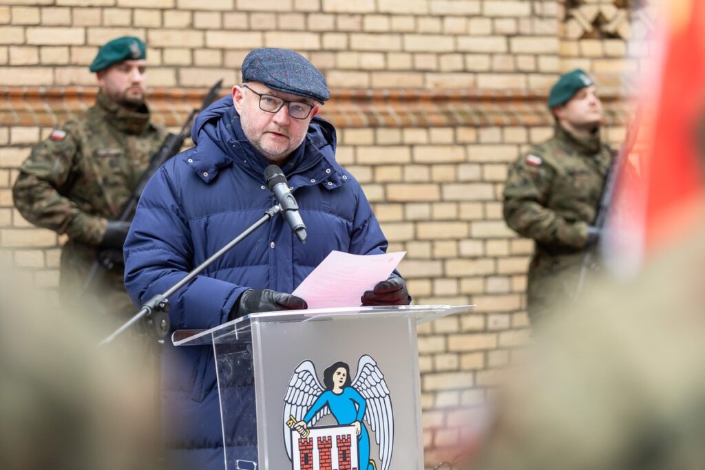 Obchody Narodowego Dnia Pamięci Żołnierzy Wyklętych, Toruń, fot. Szymon Zdziebło/tarantoga dla UMWKP National Remembrance Day of the Cursed Soldiers, Toruń, photo: Szymon Zdziebło/tarantoga for UMWKP