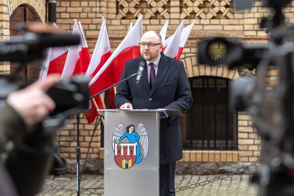 Obchody Narodowego Dnia Pamięci Żołnierzy Wyklętych, Toruń, fot. Szymon Zdziebło/tarantoga dla UMWKP National Remembrance Day of the Cursed Soldiers, Toruń, photo: Szymon Zdziebło/tarantoga for UMWKP