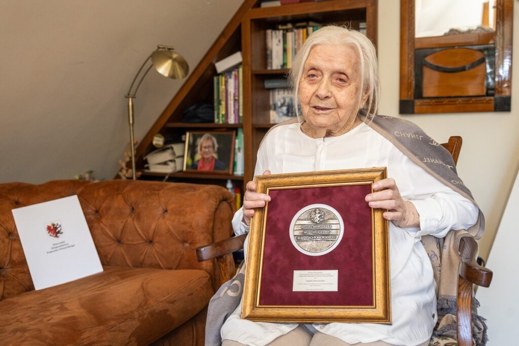Leokadia Janiszewska, fot. Szymon Zdziebło/tarantoga.pl dla UMWKP