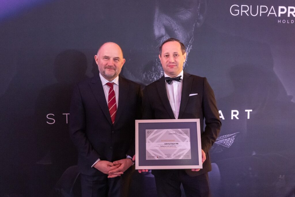 Gala Kryształy PR, fot. Andrzej Goiński/UMWKP