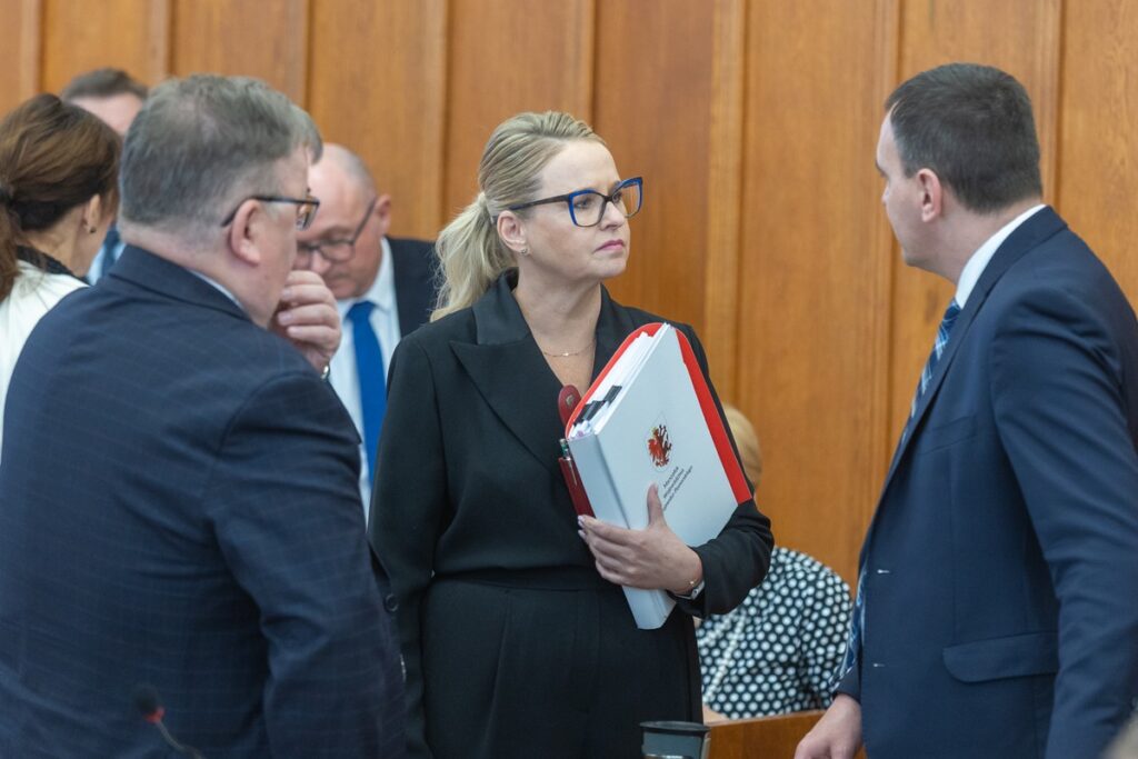 Sesja sejmiku województwa, 17 marca 2025, fot. Mikołaj Kuras dla UMWKP