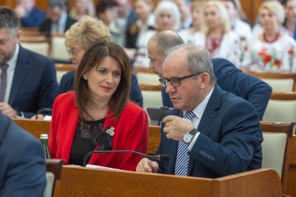 Sesja sejmiku województwa, 17 marca 2025, fot. Mikołaj Kuras dla UMWKP