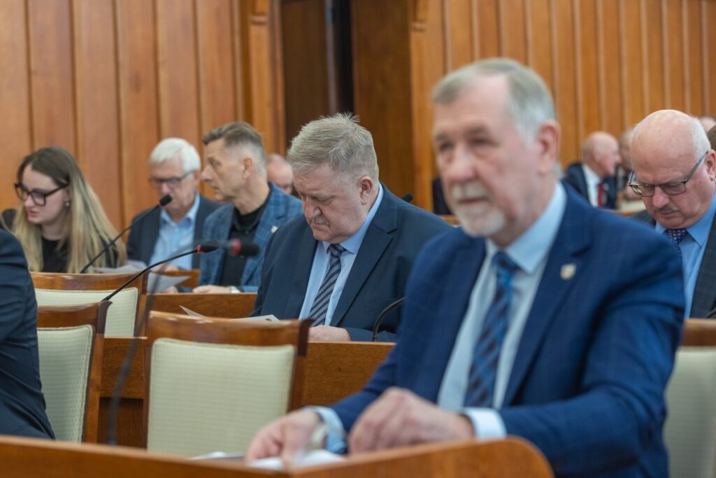 Sesja sejmiku województwa, 17 marca 2025, fot. Mikołaj Kuras dla UMWKP