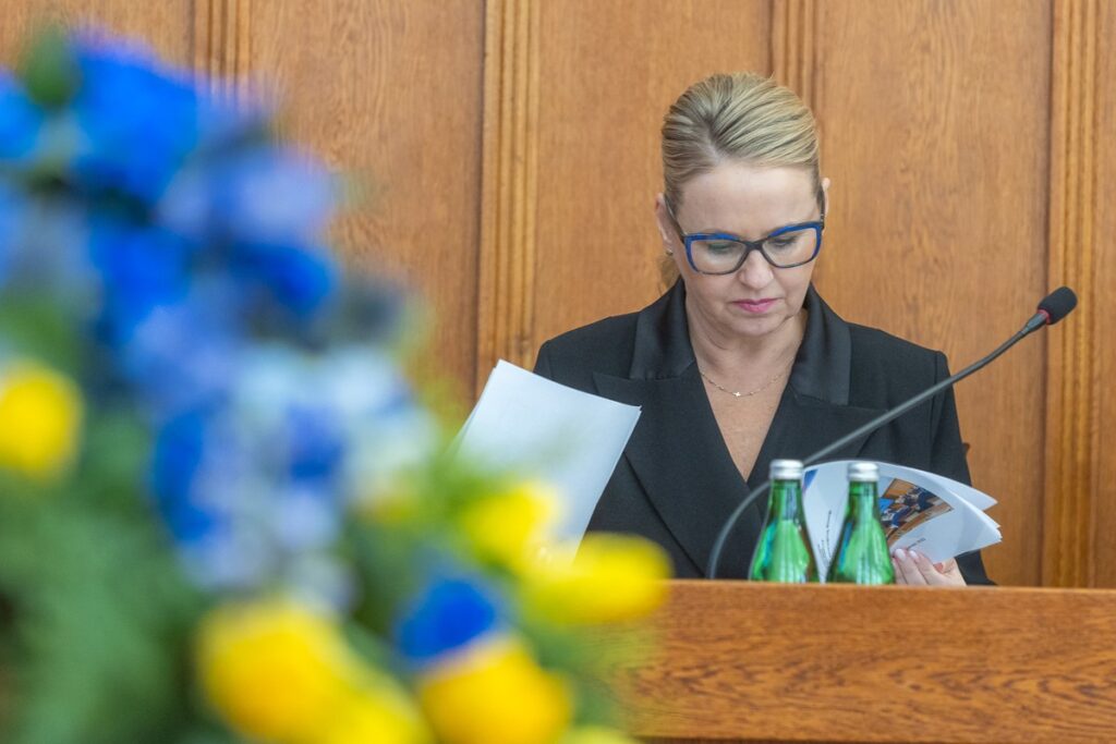 Sesja sejmiku województwa, 17 marca 2025, fot. Mikołaj Kuras dla UMWKP