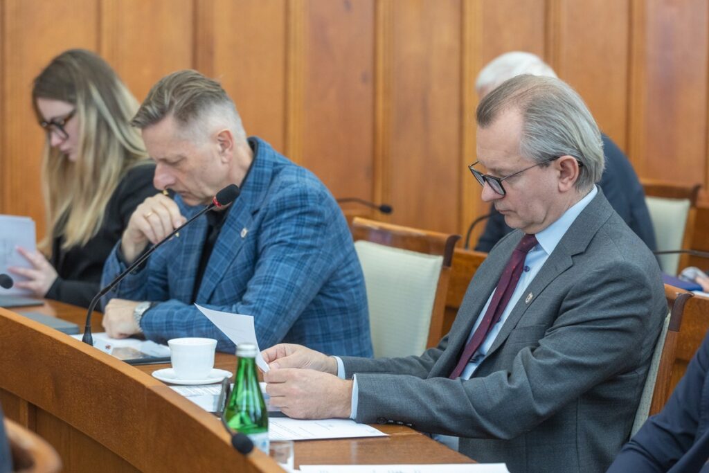 Sesja sejmiku województwa, 17 marca 2025, fot. Mikołaj Kuras dla UMWKP