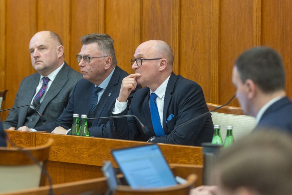 Sesja sejmiku województwa, 17 marca 2025, fot. Mikołaj Kuras dla UMWKP