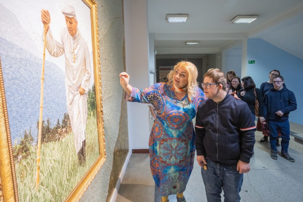 Meeting with the wards of the Trisomiaki Foundation, Photo by Mikołaj Kuras for UMWKP