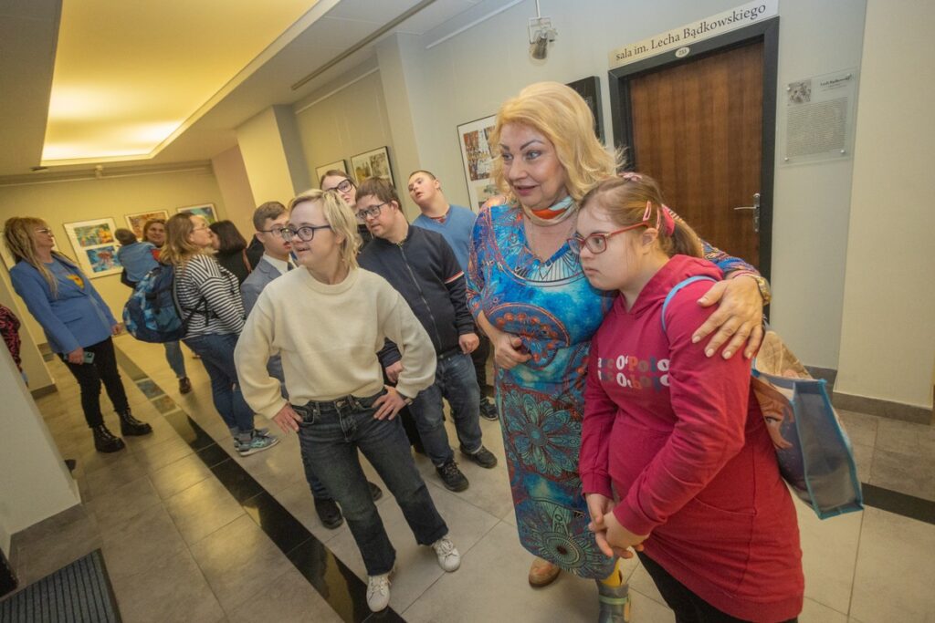 Meeting with the wards of the Trisomiaki Foundation, Photo by Mikołaj Kuras for UMWKP