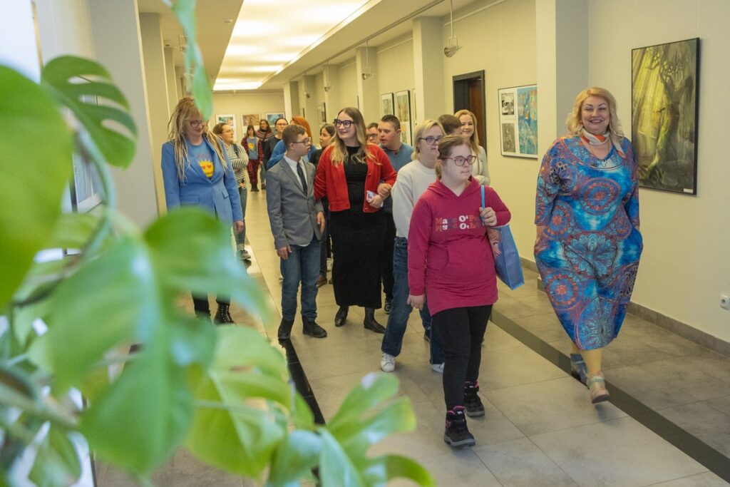Meeting with the wards of the Trisomiaki Foundation, Photo by Mikołaj Kuras for UMWKP
