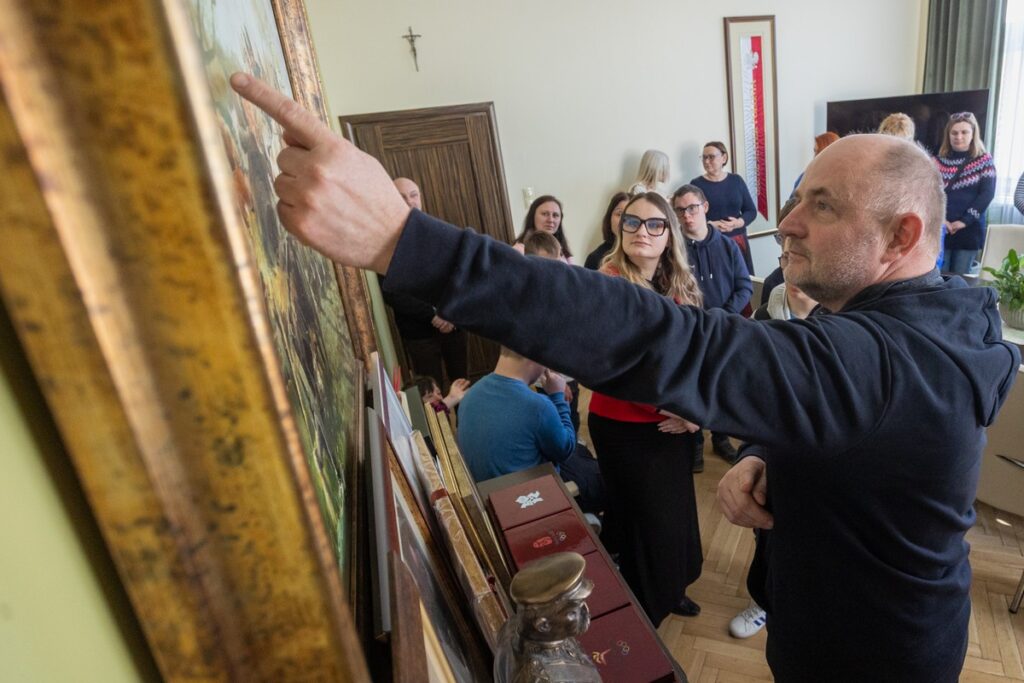 Meeting with the wards of the Trisomiaki Foundation, Photo by Mikołaj Kuras for UMWKP
