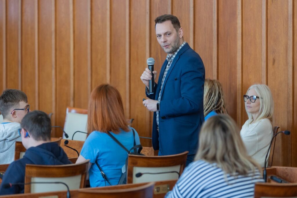 Meeting with the wards of the Trisomiaki Foundation, Photo by Mikołaj Kuras for UMWKP