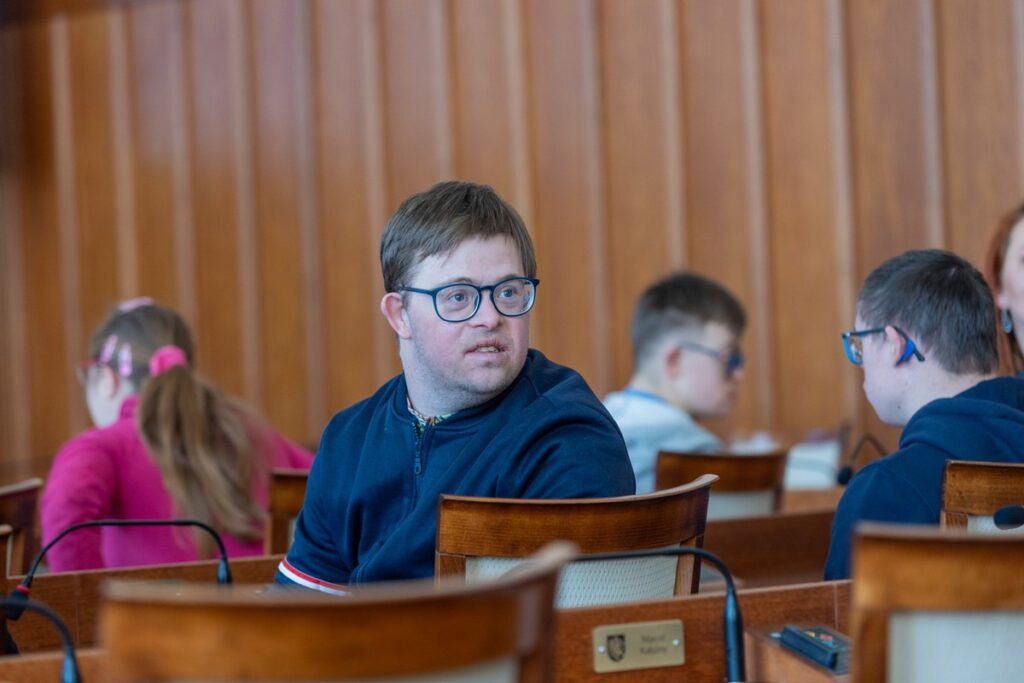 Meeting with the wards of the Trisomiaki Foundation, Photo by Mikołaj Kuras for UMWKP