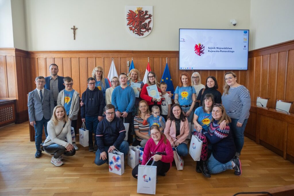 Meeting with the wards of the Trisomiaki Foundation, Photo by Mikołaj Kuras for UMWKP
