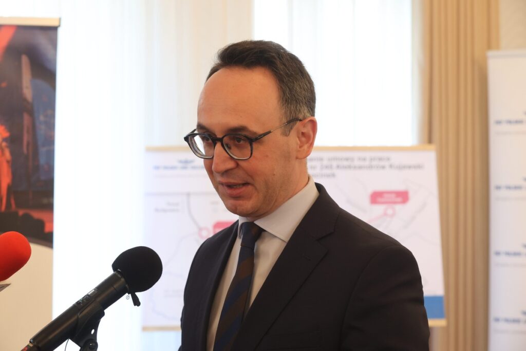 Ceremonia podpisania umowy, Urząd Miejski w Ciechocinku, 21 marca 2025, fot. Mikołaj Kuras dla UMWKP