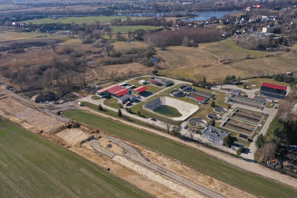 Budowa obwodnicy Mogilna, fot. Mikołaj Kuras dla UMWKP