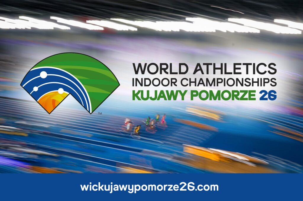 Grafika - Halowe mistrzostwa świata w lekkoatletyce, Kujawy Pomorze, 20-22 marca 2026