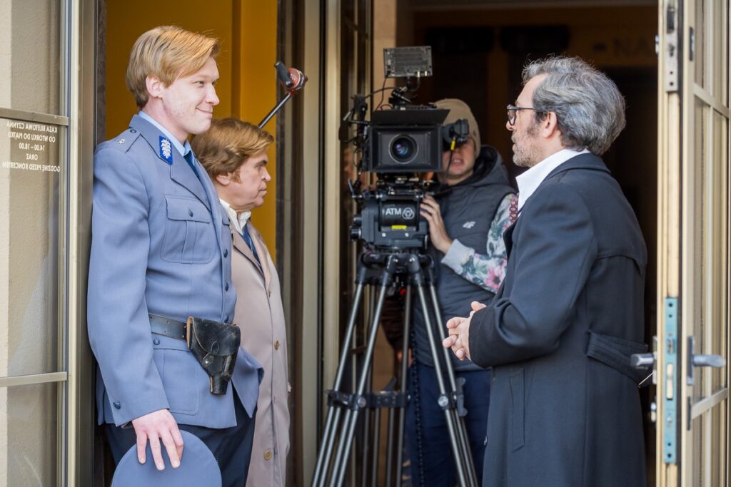 Plan filmowy produkcji „Śmierć w filharmonii”, fot. Tomasz Czachorowski/eventphoto.com.pl dla UMWKP