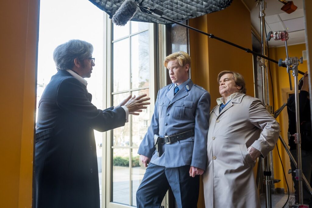 Plan filmowy produkcji „Śmierć w filharmonii”, fot. Tomasz Czachorowski/eventphoto.com.pl dla UMWKP