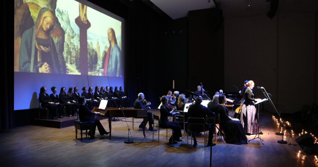 Marszałkowski koncert papieski w 20. rocznicę śmierci św. Jana Pawła II, fot. Kazimierz Sarkowski, Studio LAF