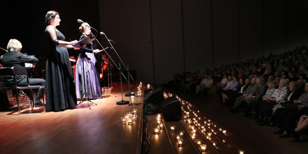 Marszałkowski koncert papieski w 20. rocznicę śmierci św. Jana Pawła II, fot. Kazimierz Sarkowski, Studio LAF