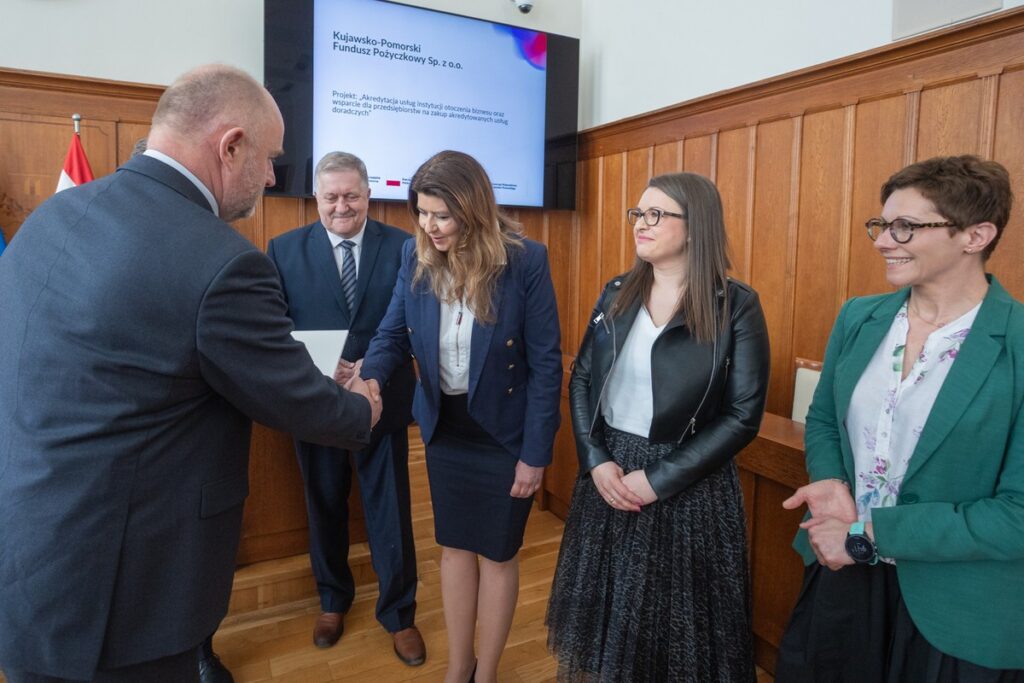 Contract Signing Event, photo by Mikołaj Kuras for the Marshal's Office of the Kujawsko-Pomorskie Region
