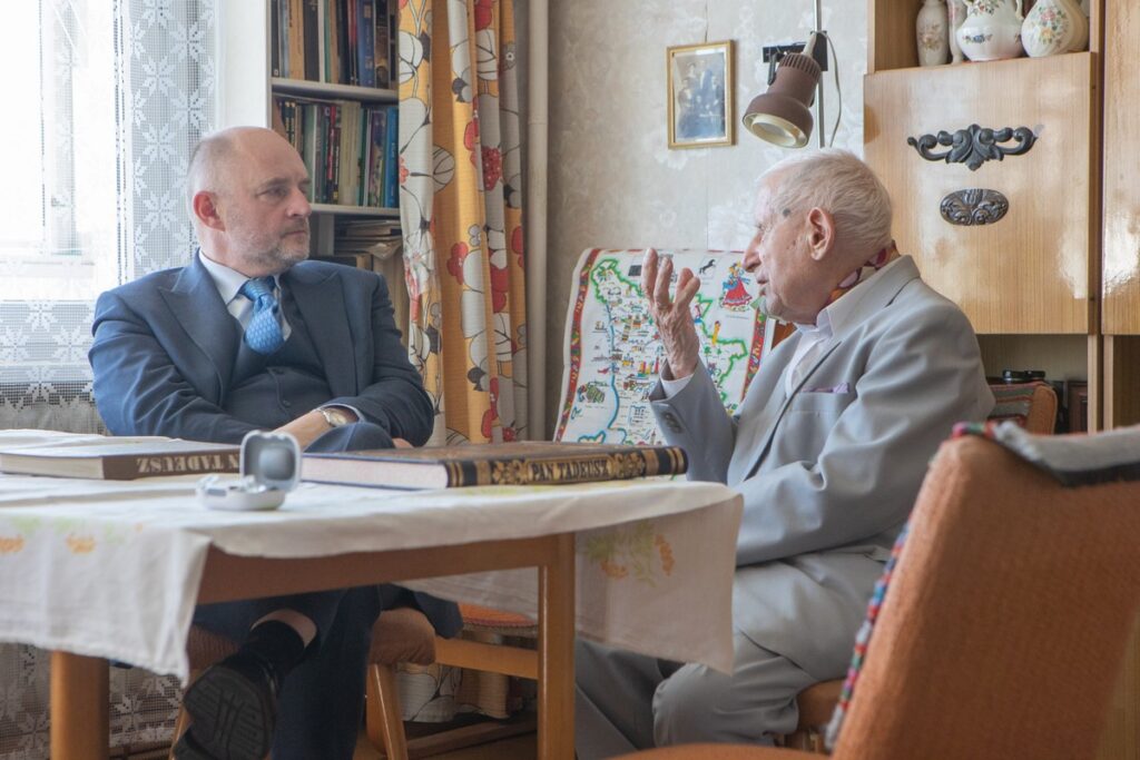 Wręczenie medalu Unitas Durat Stanisławowi Gulińskiemu, fot. Mikołaj Kuras dla UMWKP