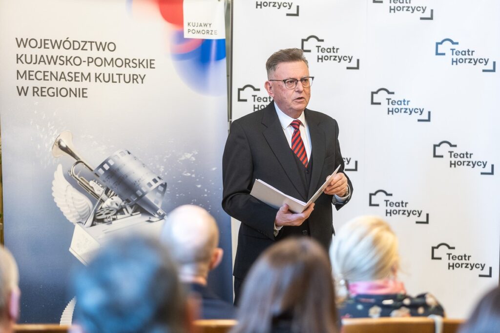 Award ceremony on the occasion of International Theatre Day, photo: Szymon Zdziebło/tarantoga.pl for UMWKP