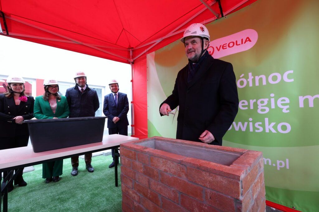 Wmurowanie kamienia węgielnego w kompleksie ciepłowni w Świeciu, fot. Tomasz Czachorowski/eventphoto dla UMWKP