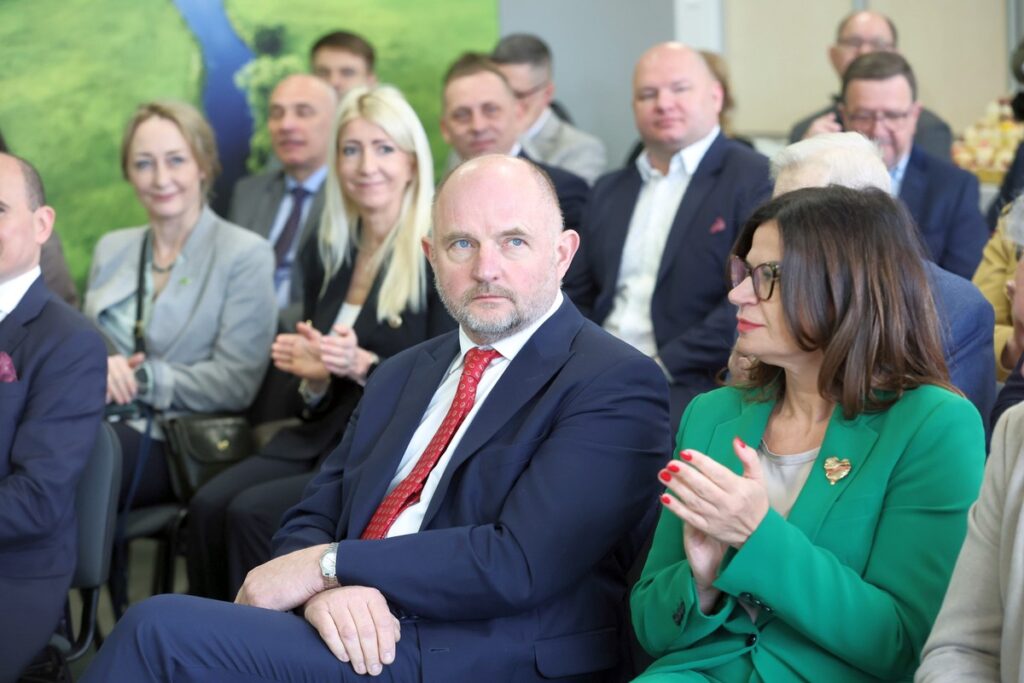 Wmurowanie kamienia węgielnego w kompleksie ciepłowni w Świeciu, fot. Tomasz Czachorowski/eventphoto dla UMWKP