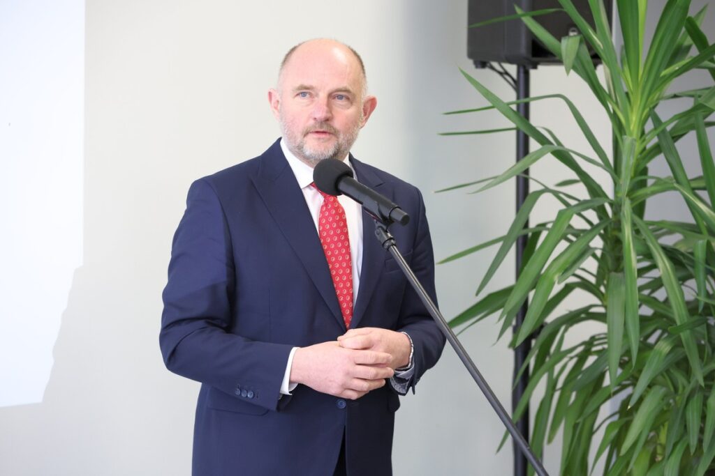 Wmurowanie kamienia węgielnego w kompleksie ciepłowni w Świeciu, fot. Tomasz Czachorowski/eventphoto dla UMWKP