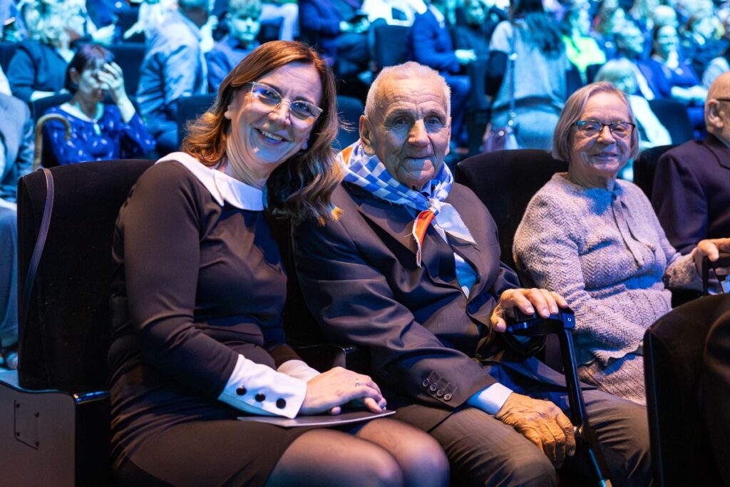 Premiera filmu „Dzieci Szmalcówki”, fot. Szymon Zdziebło/Tarantoga.pl dla UMWKP Premiere of the film ‘Children of Szmalcówka’, photo: Szymon Zdziebło/Tarantoga.pl for UMWKP