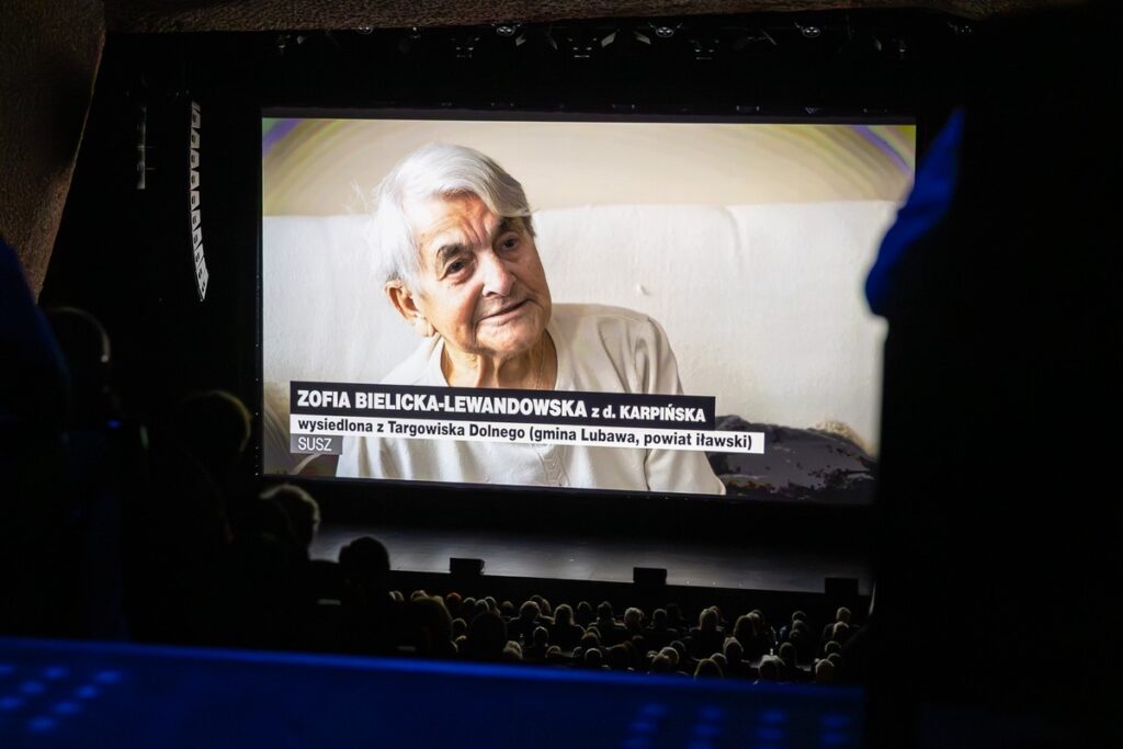 Premiera filmu „Dzieci Szmalcówki”, fot. Szymon Zdziebło/Tarantoga.pl dla UMWKP Premiere of the film ‘Children of Szmalcówka’, photo: Szymon Zdziebło/Tarantoga.pl for UMWKP