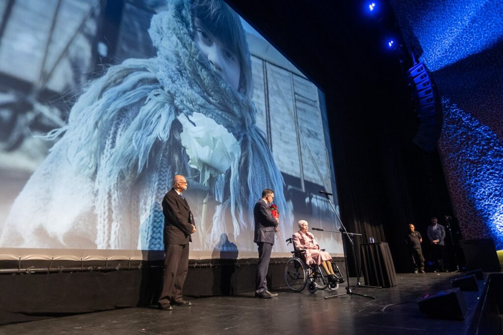 Premiera filmu „Dzieci Szmalcówki”, fot. Szymon Zdziebło/Tarantoga.pl dla UMWKP Premiere of the film ‘Children of Szmalcówka’, photo: Szymon Zdziebło/Tarantoga.pl for UMWKP