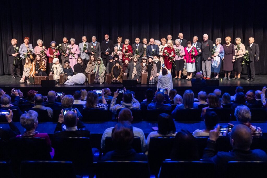 Premiera filmu „Dzieci Szmalcówki”, fot. Szymon Zdziebło/Tarantoga.pl dla UMWKP Premiere of the film ‘Children of Szmalcówka’, photo: Szymon Zdziebło/Tarantoga.pl for UMWKP
