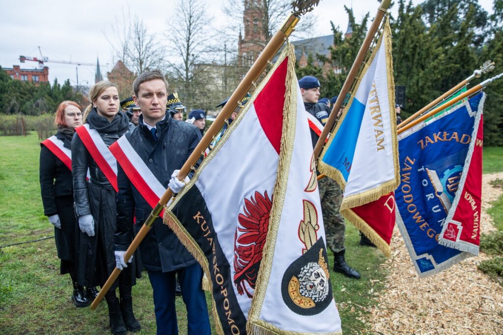 85th anniversary of the Katyń massacre, ceremonies in Toruń, photo: Andrzej Goiński/UMWKP