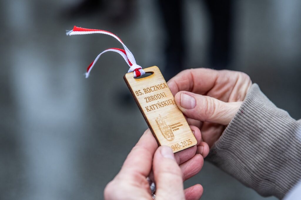 85th anniversary of the Katyń massacre, ceremonies in Toruń, photo: Andrzej Goiński/UMWKP