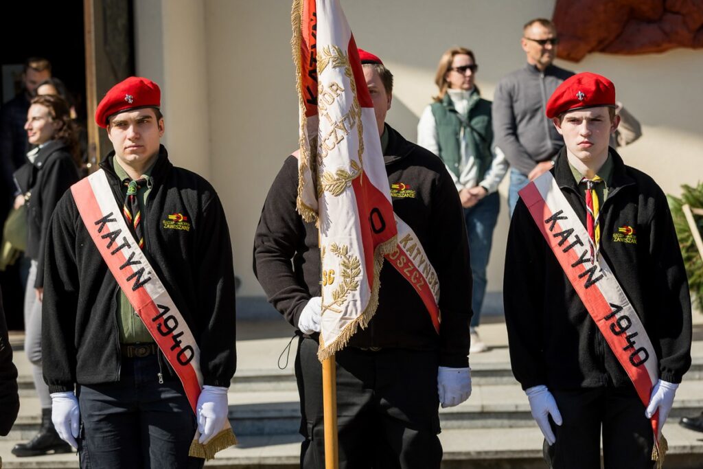 85th anniversary of the Katyń massacre, ceremonies in Bydgoszcz, photo: Tomasz Czachorowski/eventphoto.com.pl for UMWKP