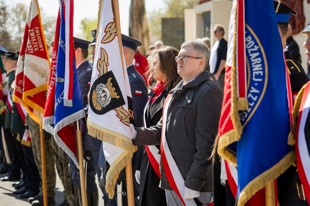 85th anniversary of the Katyń massacre, ceremonies in Bydgoszcz, photo: Tomasz Czachorowski/eventphoto.com.pl for UMWKP