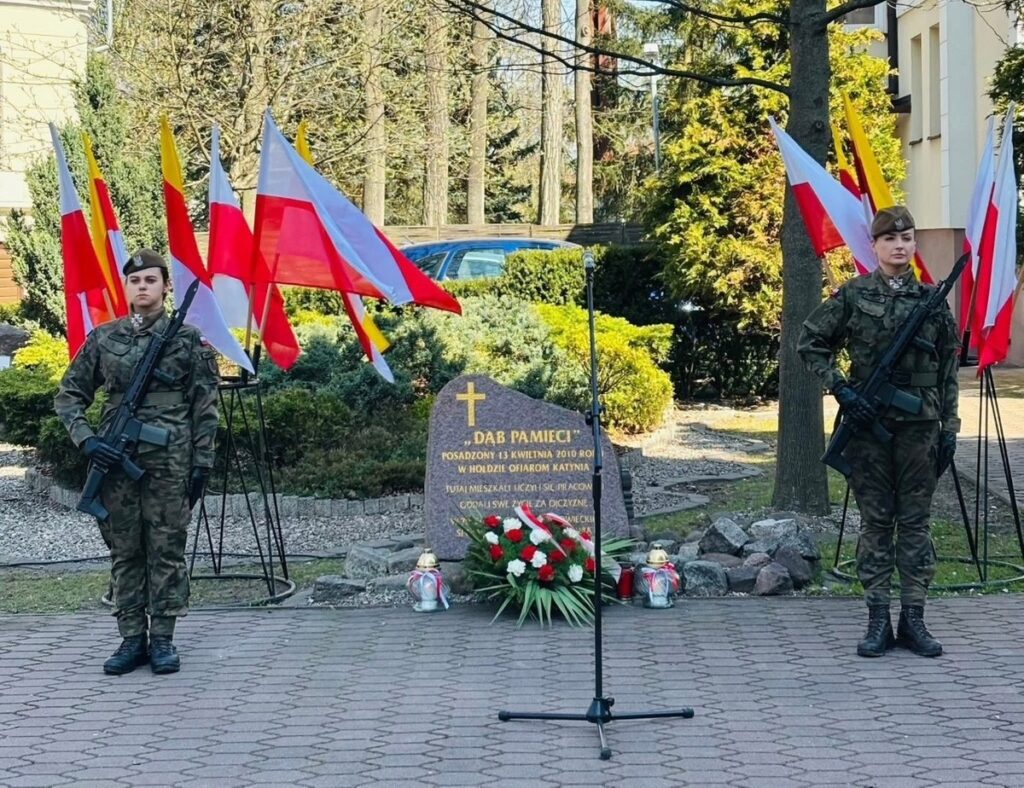 85th anniversary of the Katyń massacre, ceremony in Inowrocław, photo: Chancellery of the Regional Parliament