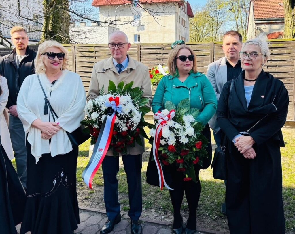 85th anniversary of the Katyń massacre, ceremony in Inowrocław, photo: Chancellery of the Regional Parliament