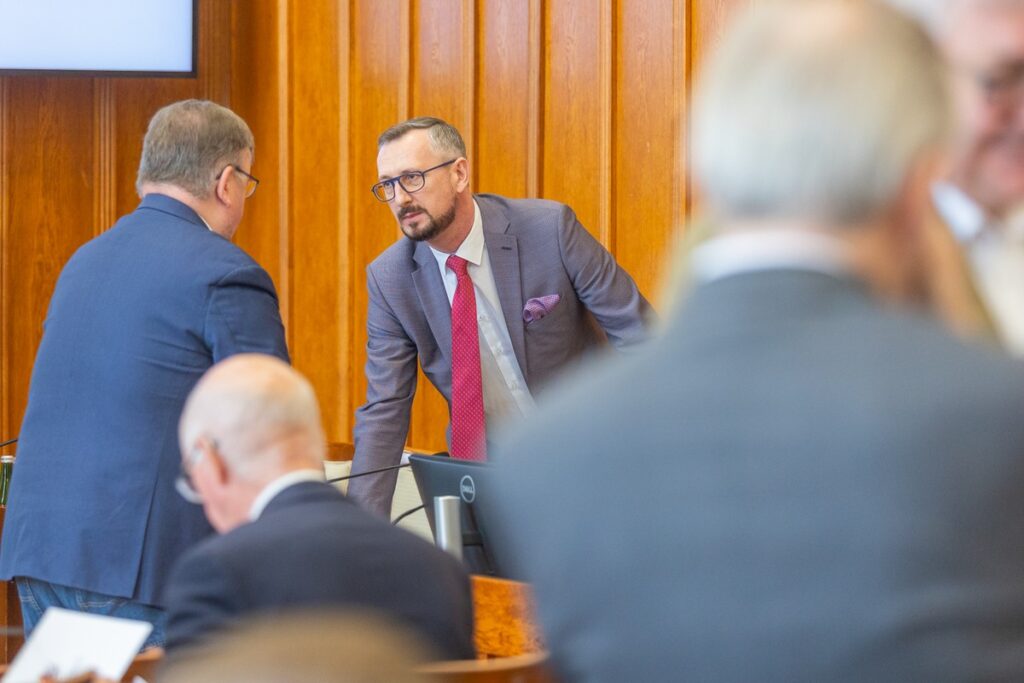 Session of the Regional Parliament on April 14, 2025, photo by Mikołaj Kuras for the Marshal’s Office of the Kujawsko-Pomorskie Region
