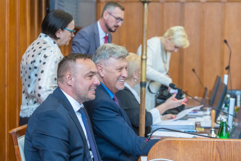 Session of the Regional Parliament on April 14, 2025, photo by Mikołaj Kuras for the Marshal’s Office of the Kujawsko-Pomorskie Region