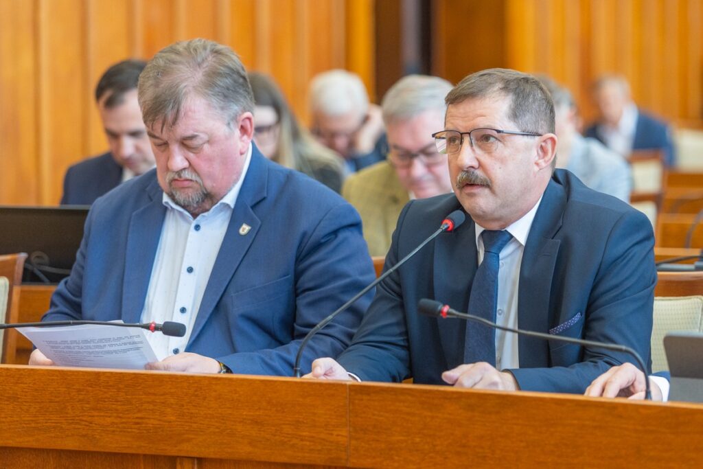 Session of the Regional Parliament on April 14, 2025, photo by Mikołaj Kuras for the Marshal’s Office of the Kujawsko-Pomorskie Region