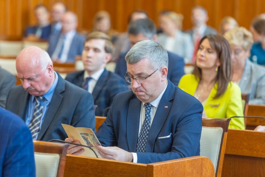 Session of the Regional Parliament on April 14, 2025, photo by Mikołaj Kuras for the Marshal’s Office of the Kujawsko-Pomorskie Region