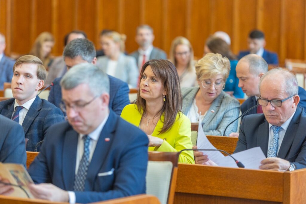 Session of the Regional Parliament on April 14, 2025, photo by Mikołaj Kuras for the Marshal’s Office of the Kujawsko-Pomorskie Region