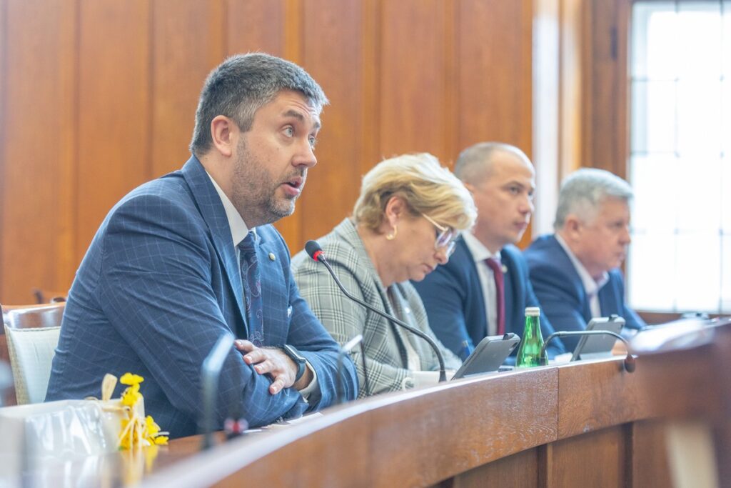 Session of the Regional Parliament on April 14, 2025, photo by Mikołaj Kuras for the Marshal’s Office of the Kujawsko-Pomorskie Region