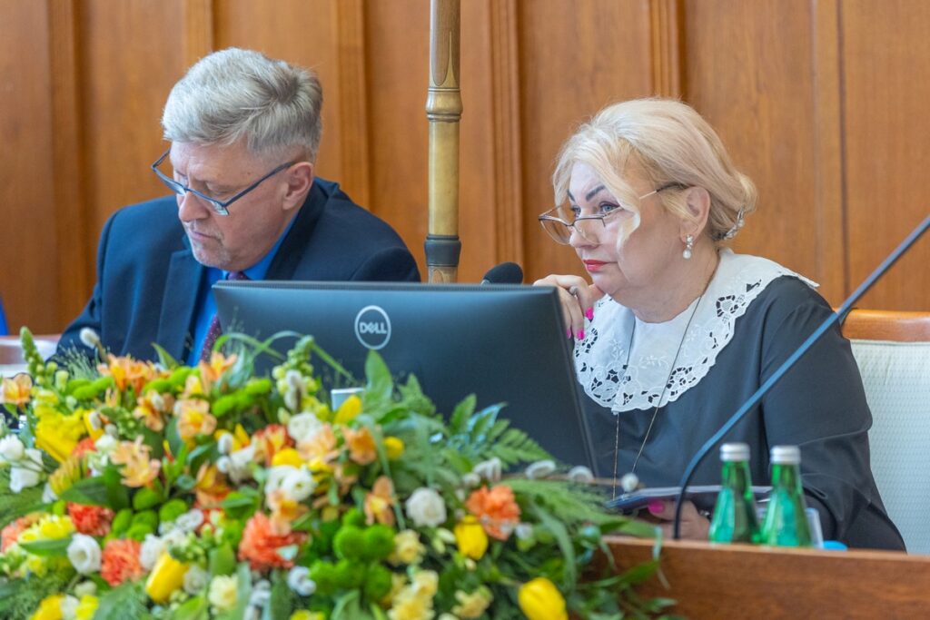 Session of the Regional Parliament on April 14, 2025, photo by Mikołaj Kuras for the Marshal’s Office of the Kujawsko-Pomorskie Region