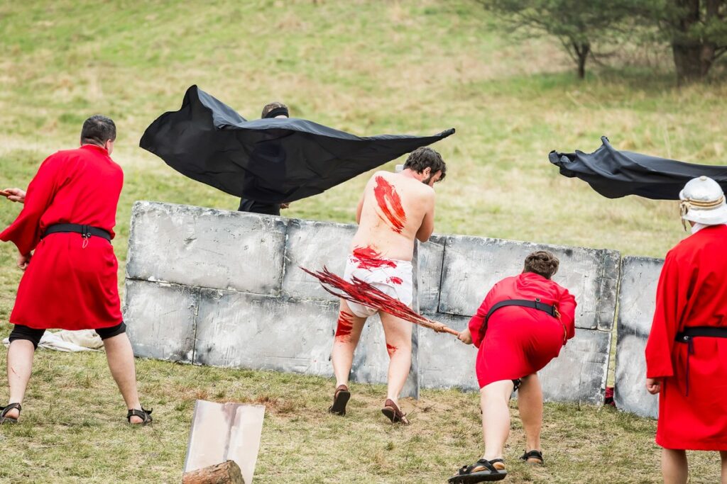 Misterium Męki Pańskiej w Dolinie Śmierci, fot. Tomasz Czachorowski/eventphoto.com.pl dla UMWKP